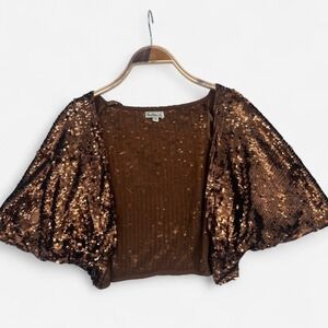 Y2K Sequined Bolero